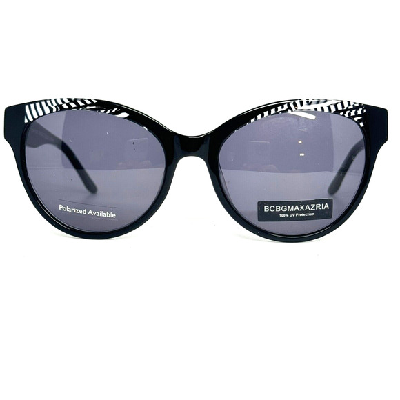 BCBGMAXAZRIA Embrace Black Combo Sunglasses Frame 53-18-130mm H13537